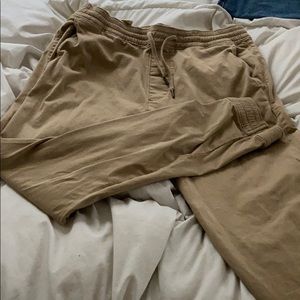 Holister Khaki Joggers. Worn a few times